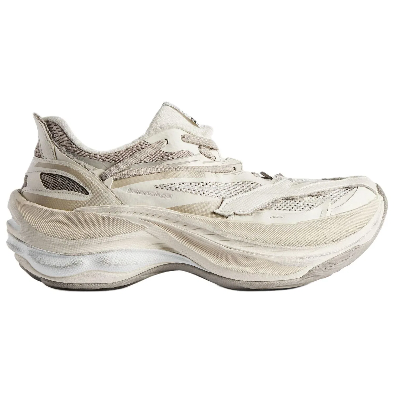 Кроссовки Chunky Sneakers Balenciaga Eggshell yellow — фото 3