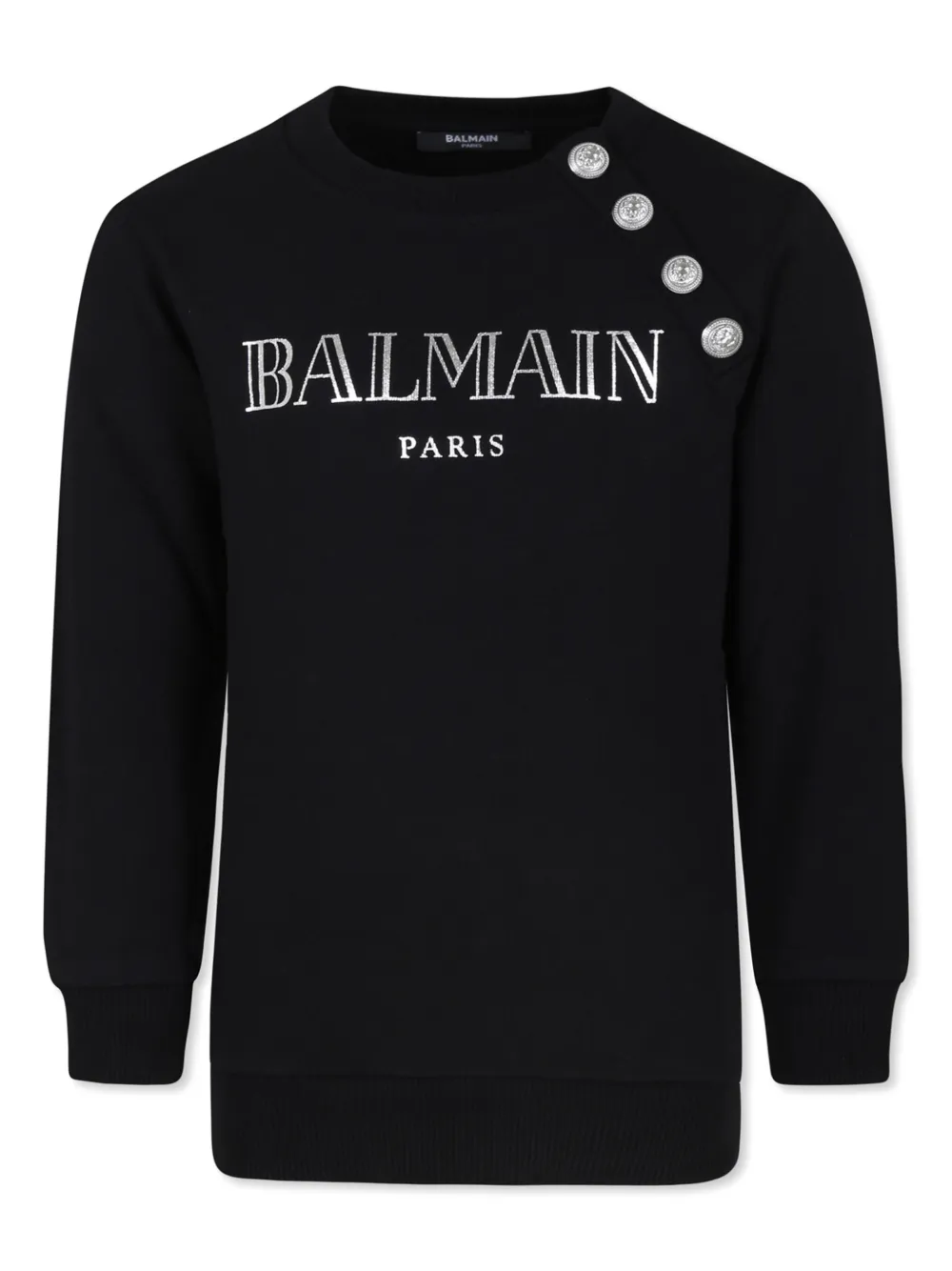 

Толстовка с логотипом Balmain Kids, черный