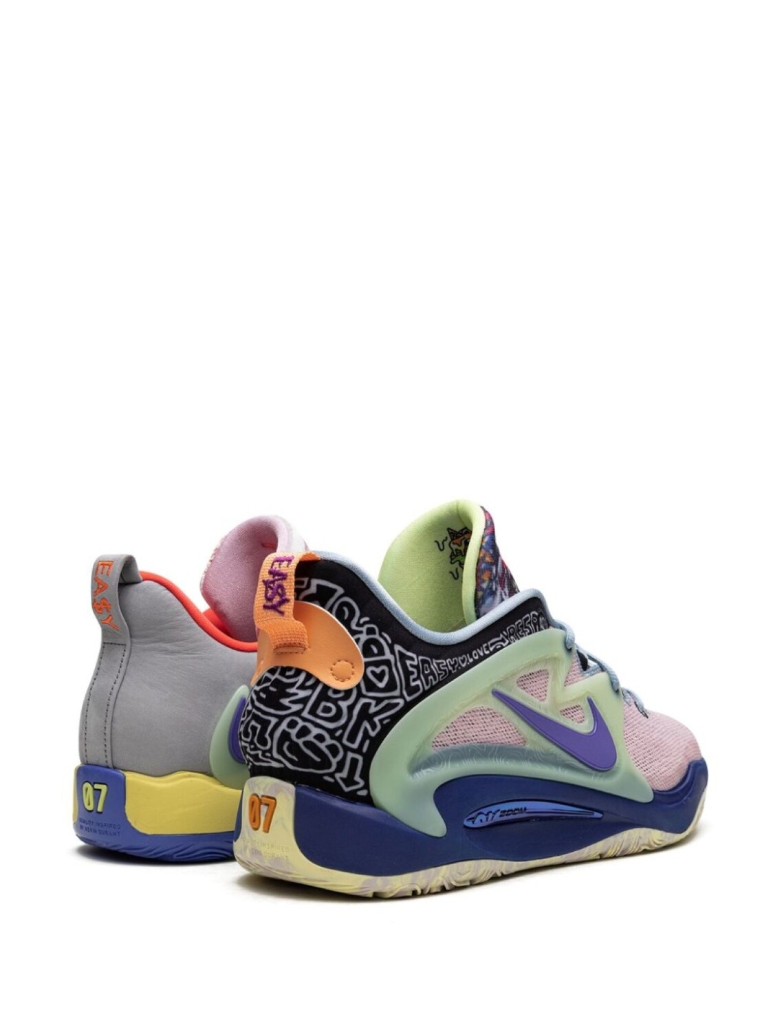 Кроссовки KD 15 'What The' Nike, фиолетовый — фото 3