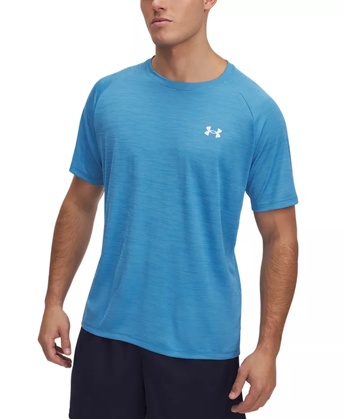 

Мужская футболка UA Tech Textured Performance Under Armour, синий