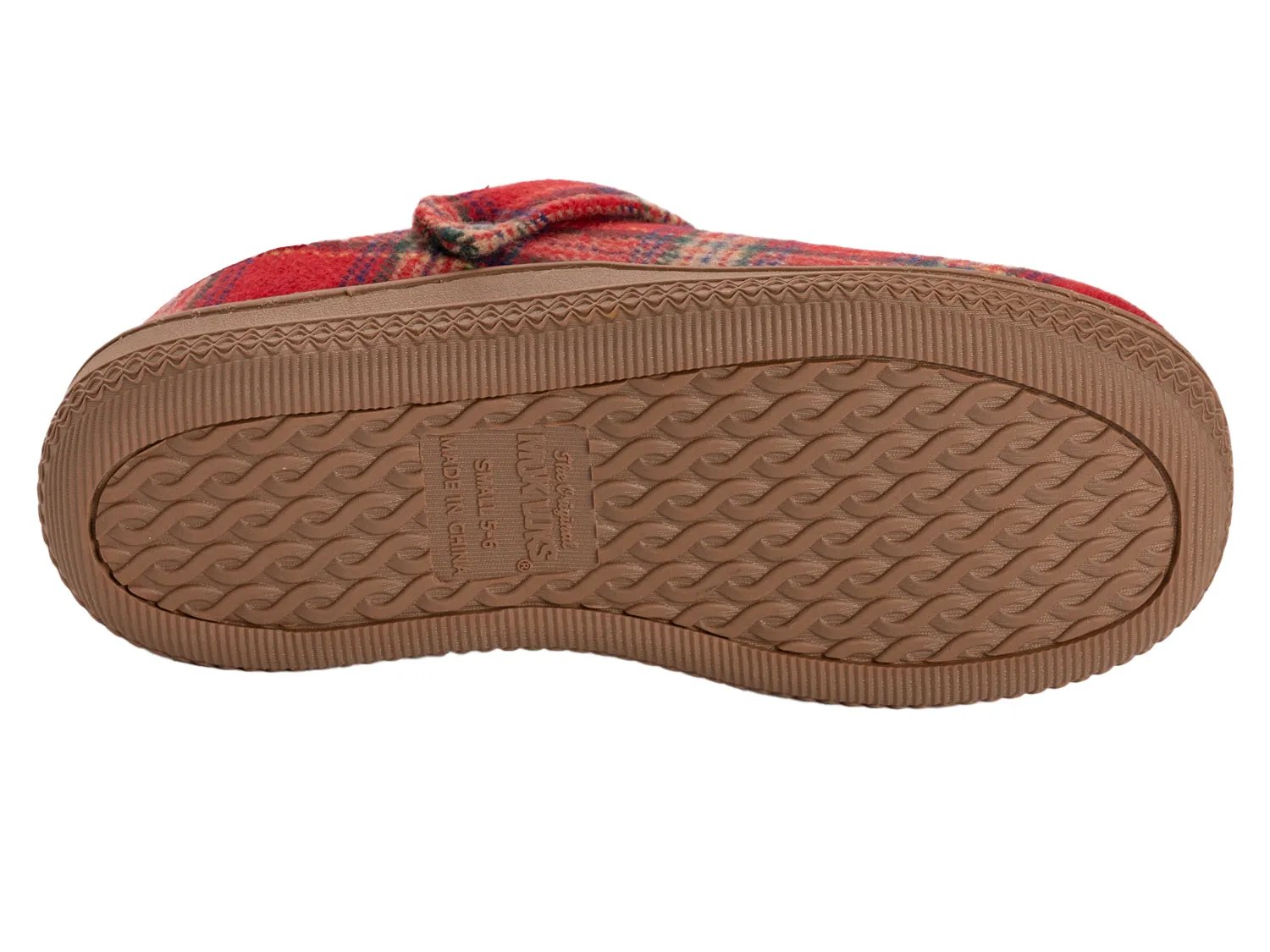 Тапочки MUK LUKS Quianna Lucy Clog, Red Tartan Print — фото 3