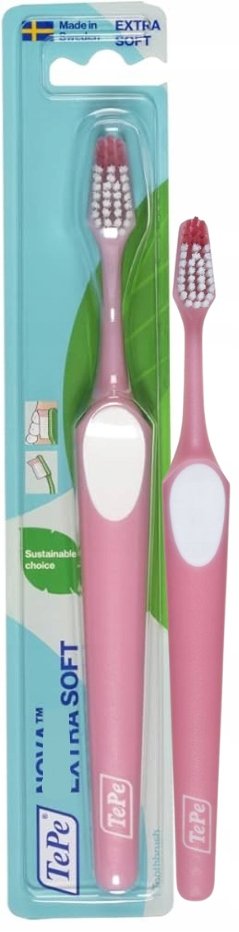 

Зубная щетка со специальной ручкой мягкая TePe Nova Extra Soft