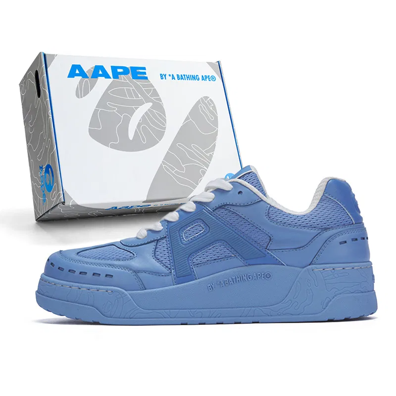 Кеды скейтбордические Aape синие