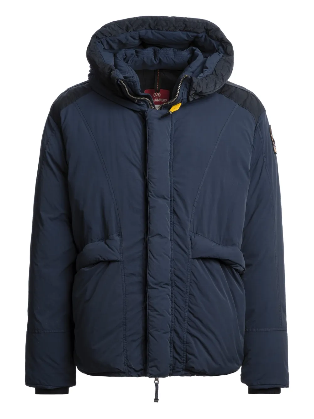 

Пуховик с капюшоном Parajumpers, синий