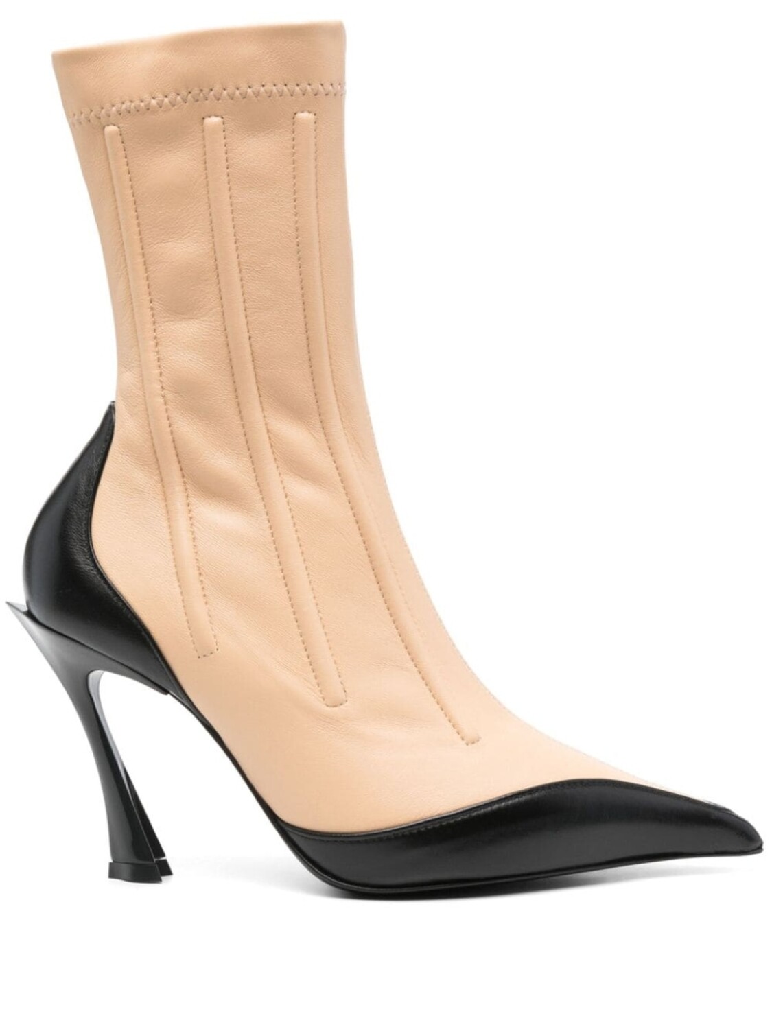 

Сапоги Fang 95 Mugler, нейтральный цвет