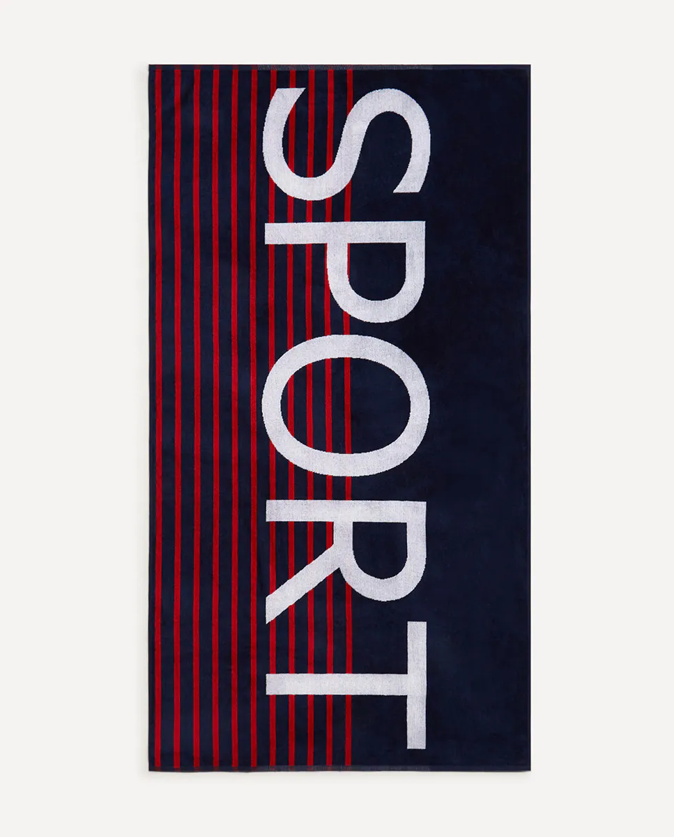 

Пляжное полотенце El Corte Inglés Sport, темно-синий