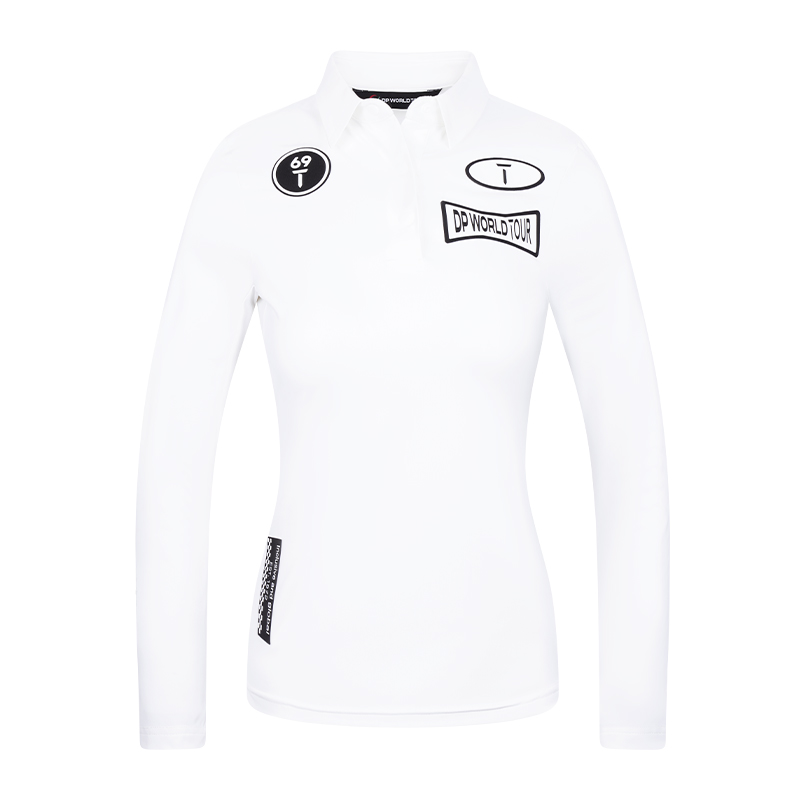 

Женская поло EUROPEAN TOUR, белый