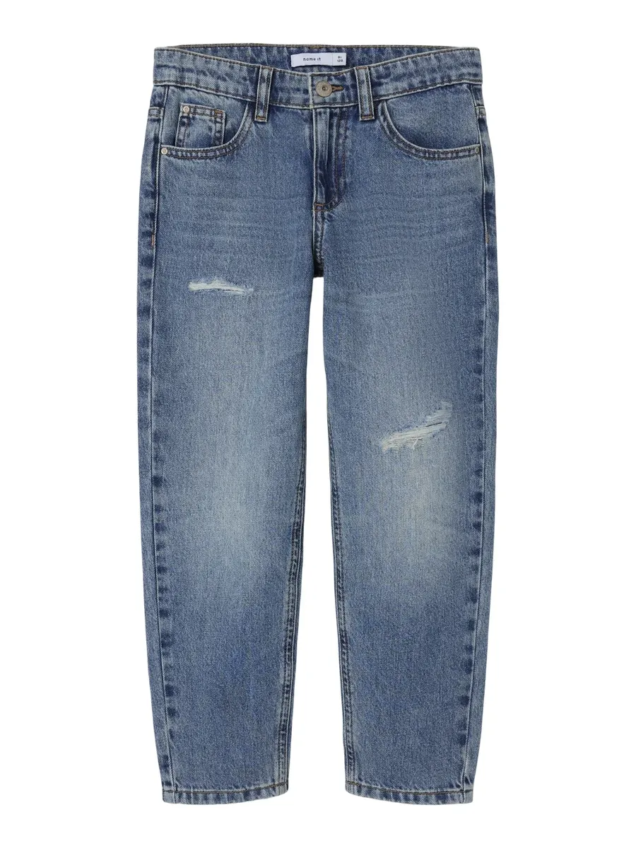 

Name It Джинсы свободного кроя "NKMSILAS TAPERED JEANS 7998-BE NOOS", синий
