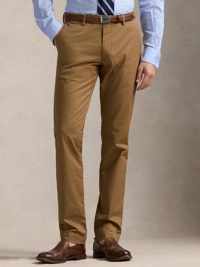 

Брюки поло из хлопчатобумажной смеси Ralph Lauren, цвет Honey Brown