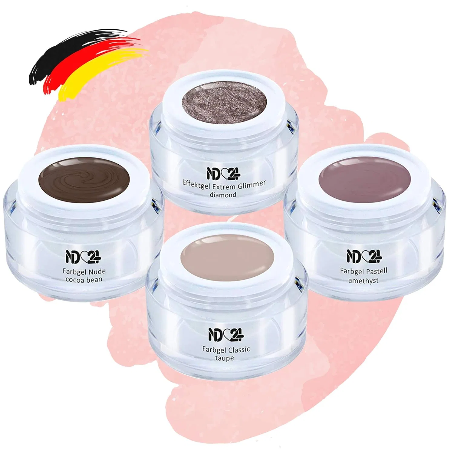 Набор цветных гель-лаков «Colour Effect Gel» от En Vogue Collection Nd24 Naildesign