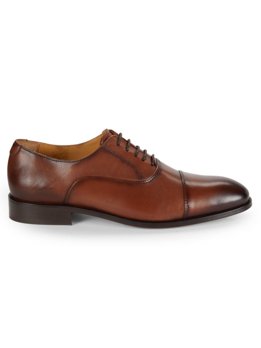 

Кожаные туфли-оксфорды Jordan Saks Fifth Avenue, цвет Cognac