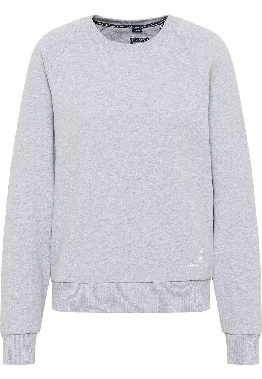 

Свитер DreiMaster Maritim Sweatshirt Kilata, пятнистый серый