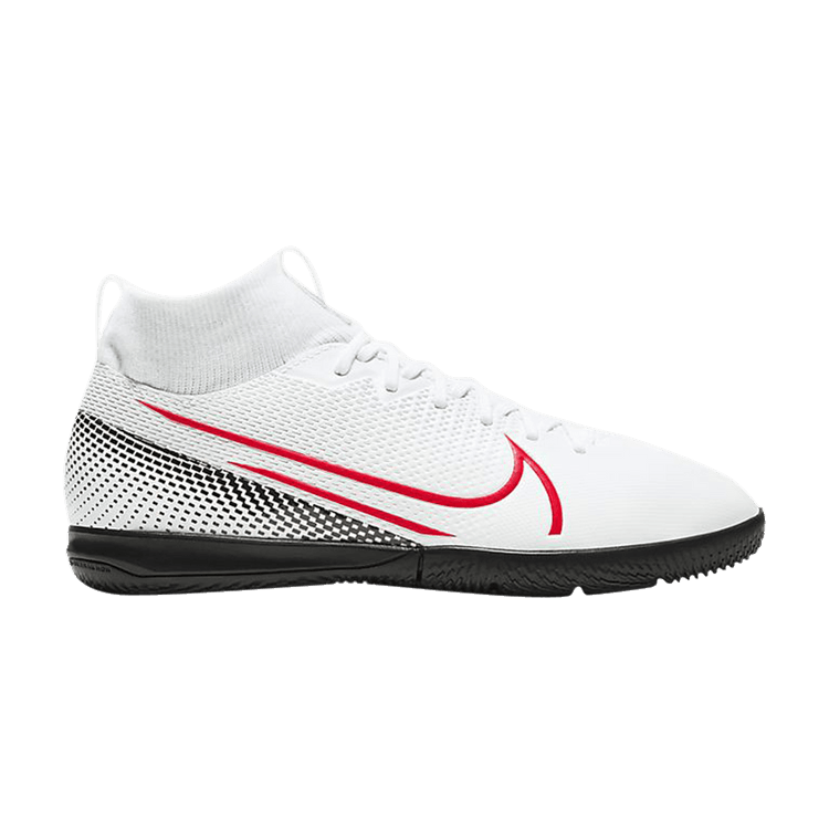 Бутсы Nike Mercurial Superfly 7 Academy IC GS 'White Crimson', белый