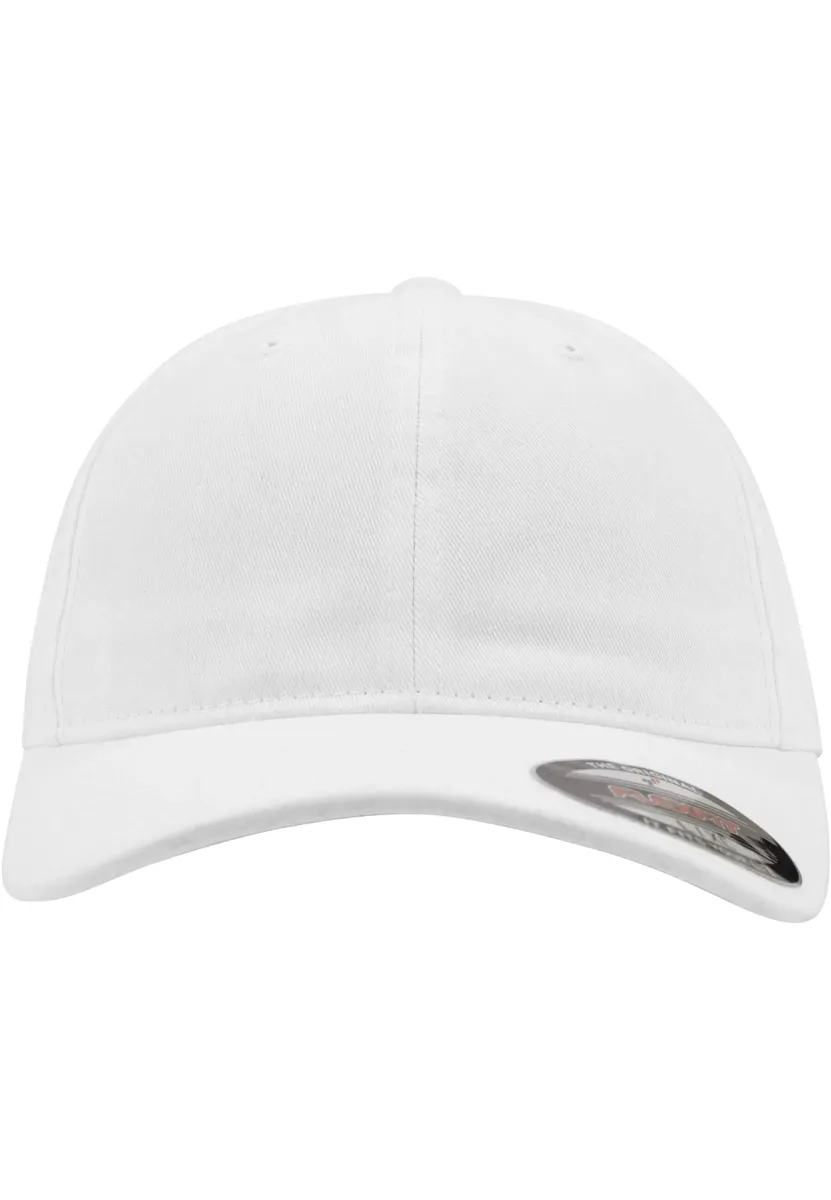 

Flexfit Flex Cap " Flexfit Unisex Flexfit Garment Washed Cotton Dad Hat ", белый