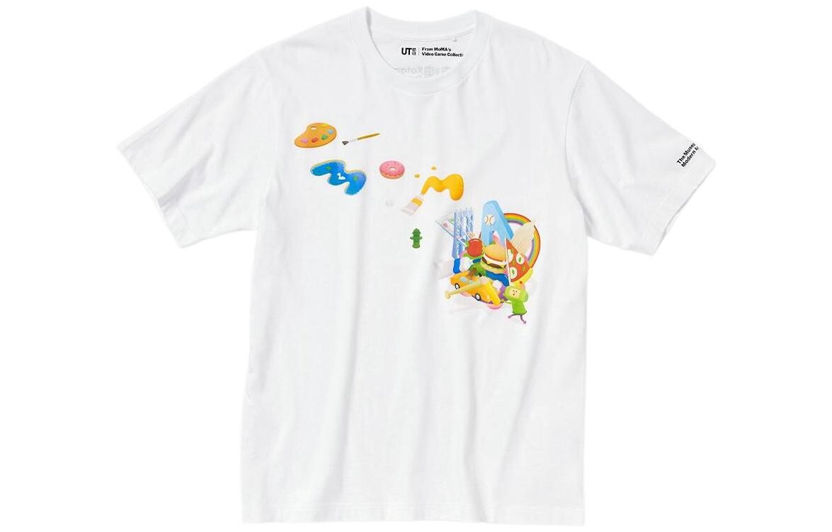 

Футболка унисекс белая Uniqlo, белый