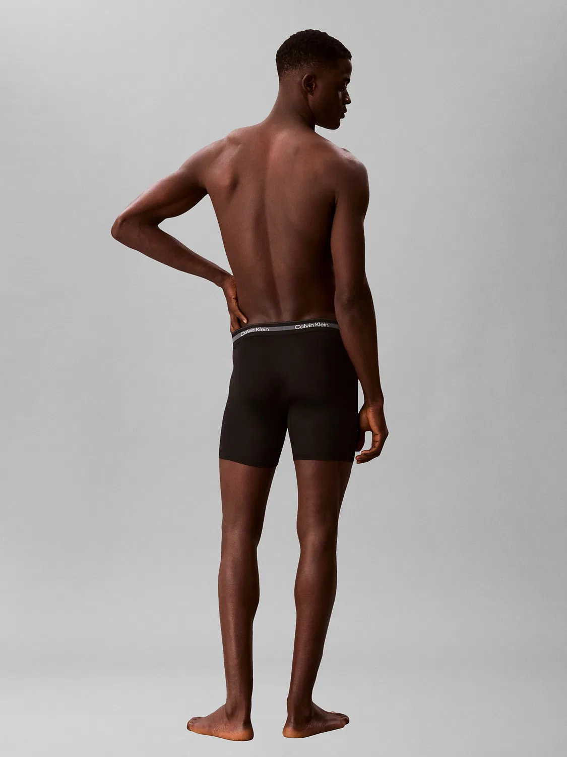 Боксерские шорты Calvin Klein черного цвета — фото 4