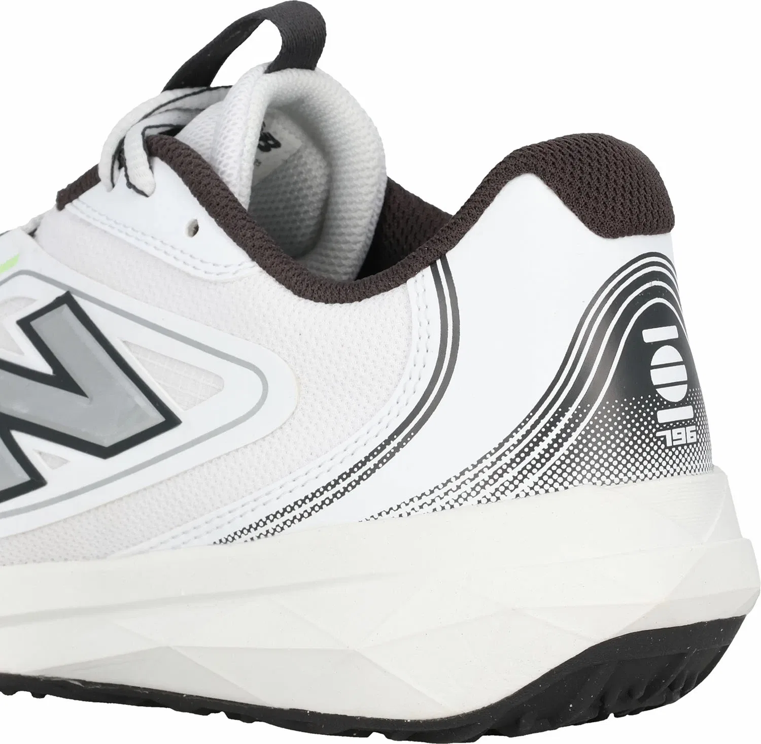 Мужские кроссовки для тенниса «FuelCell 796 v5 O» от New Balance, White — фото 2