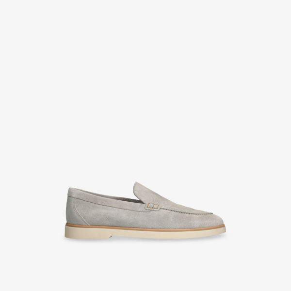 

Лоферы Altea из замши Magnanni, серый