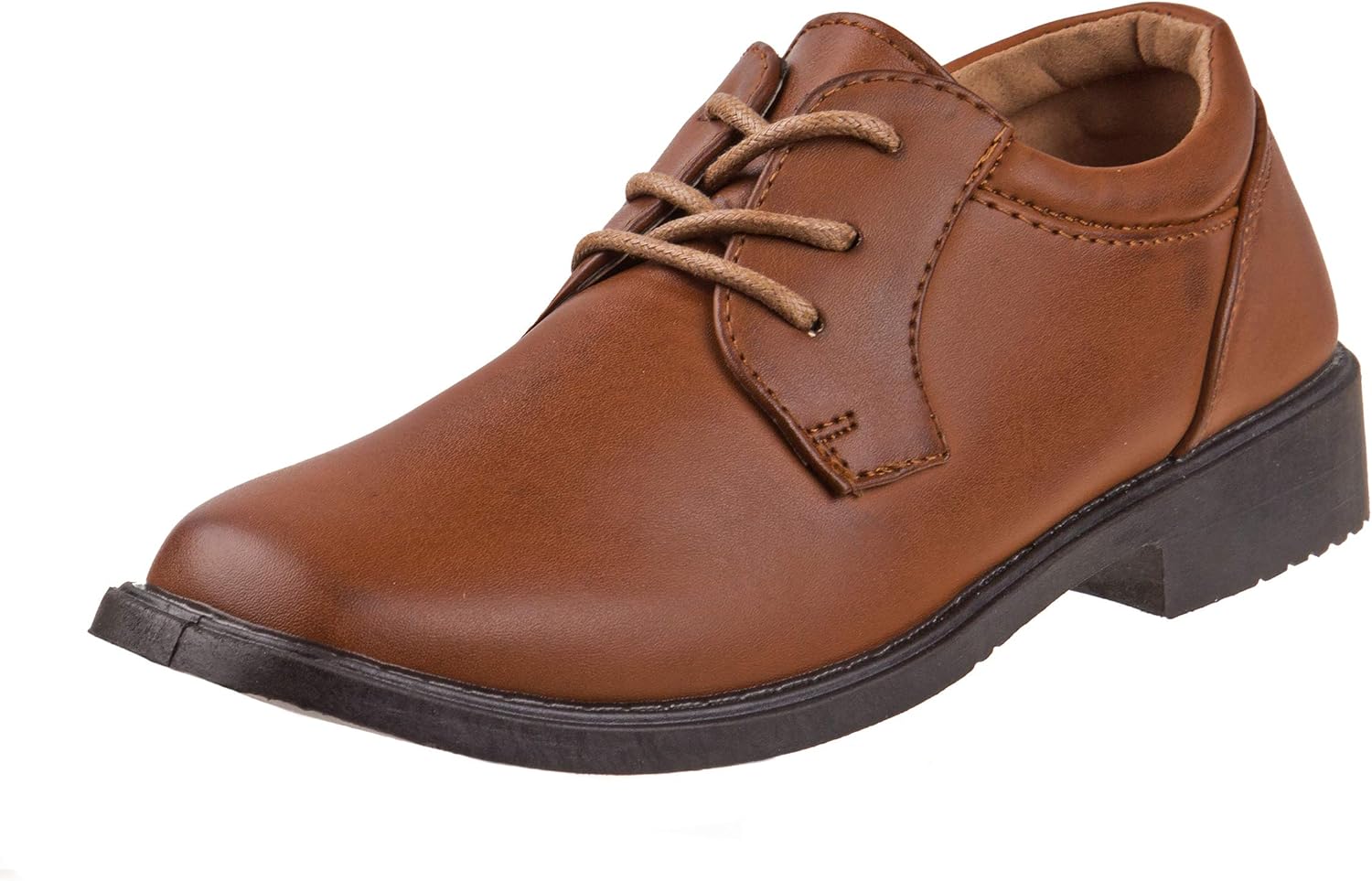 

Классические комфортные оксфорды Josmo Boys - модель Wing Tip, формальные туфли на шнуровке (цвета: черный/коричневый/белый) (размеры: 7-10 малыши / 11-2 маленькие дети / 3-6 большие дети)