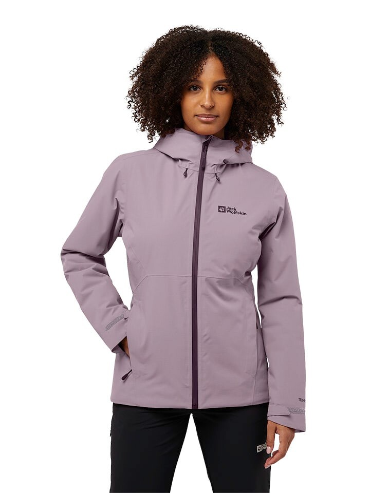 

Куртка софтшелл Jack Wolfskin Funktionsjacke Wisper, фиолетовый