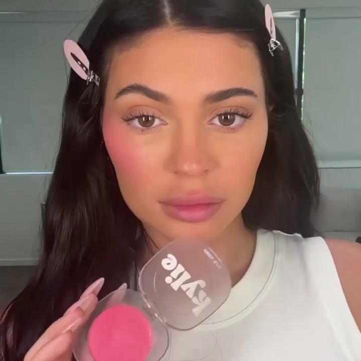 Бальзам для губ Kylie Cosmetics Lip & Cheek Glow Balm, medium pink/pink me up — фото 4