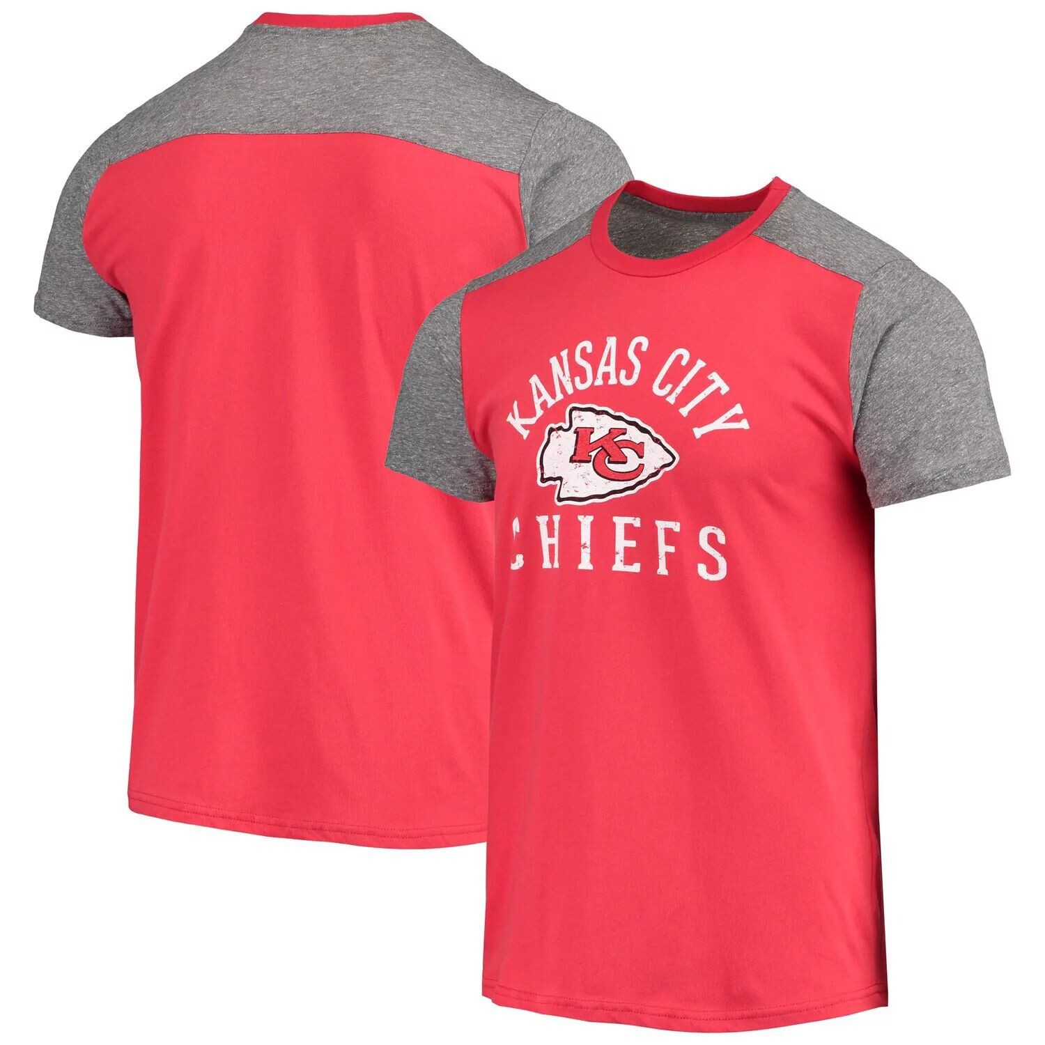 

Мужская красная/серая футболка Kansas City Chiefs Field Goal Slub Majestic, Красный, Мужская красная/серая футболка Kansas City Chiefs Field Goal Slub Majestic