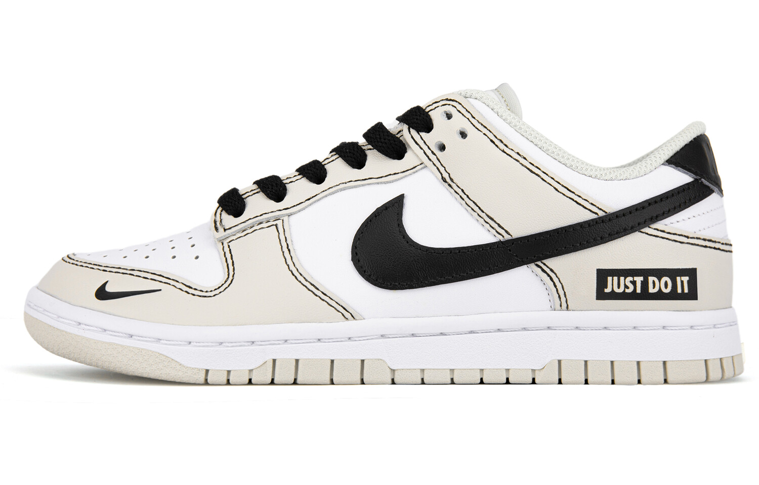 

Кроссовки Nike Dunk Skateboard Shoes Unisex Low-Top, черный/белый