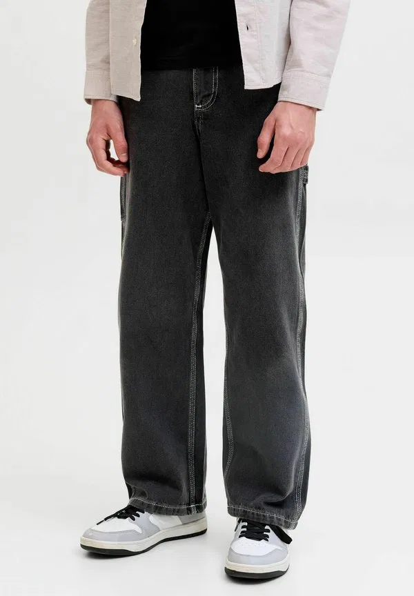 Джинсы свободного кроя ialex Jack & Jones Junior, Black Denim — фото 2
