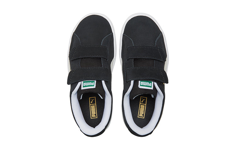 Кеды PUMA Suede Classic Xxi (Middle Kids) Casual Shoes White/Black, черный — фото 4