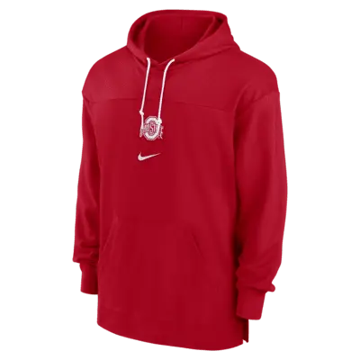 

Худи Nike Ohio State Buckeyes Sideline Jersey, красный
