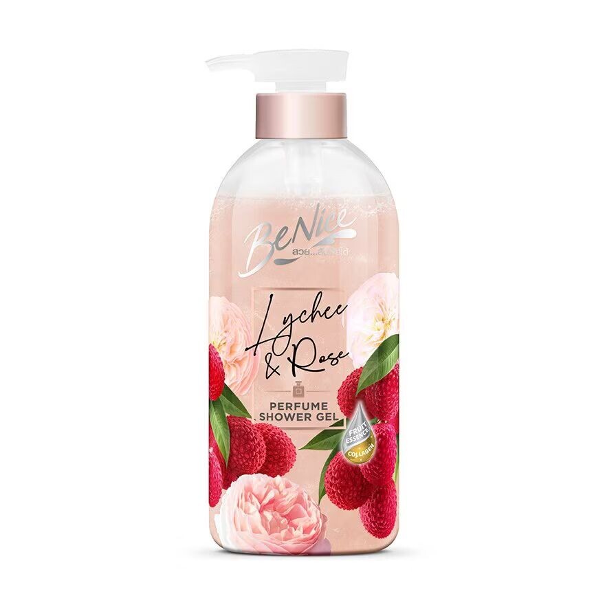 

Benice Парфюмированный гель для душа Lychee Rose 450 мл, Red