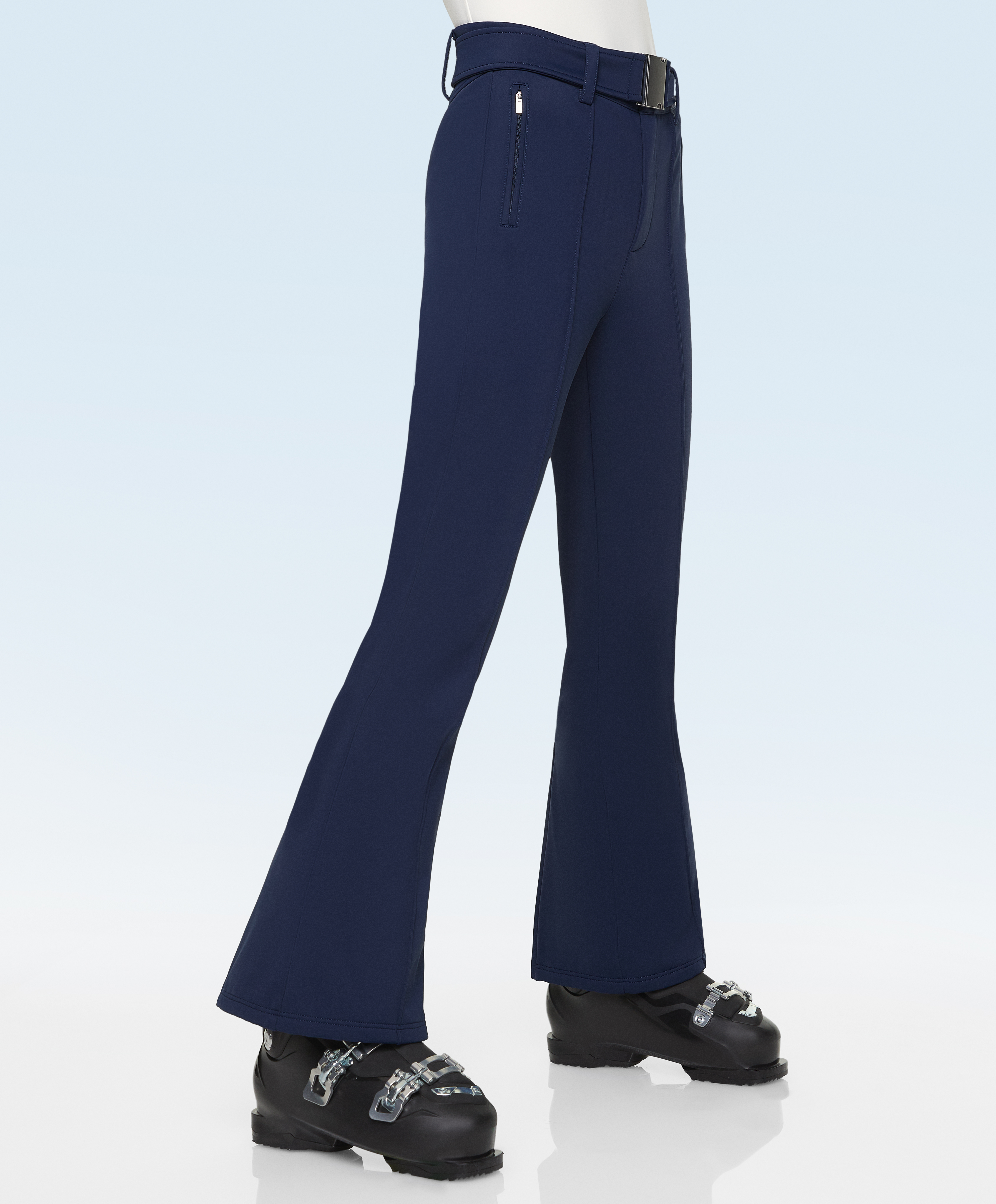 

Водонепроницаемые расклешенные ЛЫЖНЫЕ брюки Oysho, цвет Navy Blue