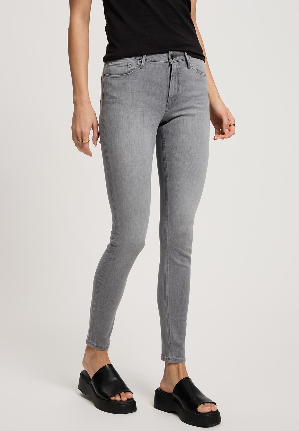 

Джинсы скинни ALAN Cross Jeans, антрацит
