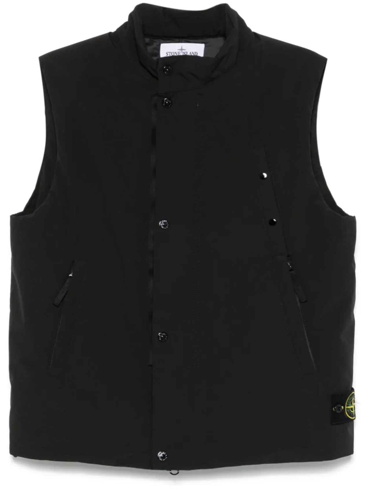 

Жилет с утеплителем Shell-R PrimaLoft Stone Island, черный