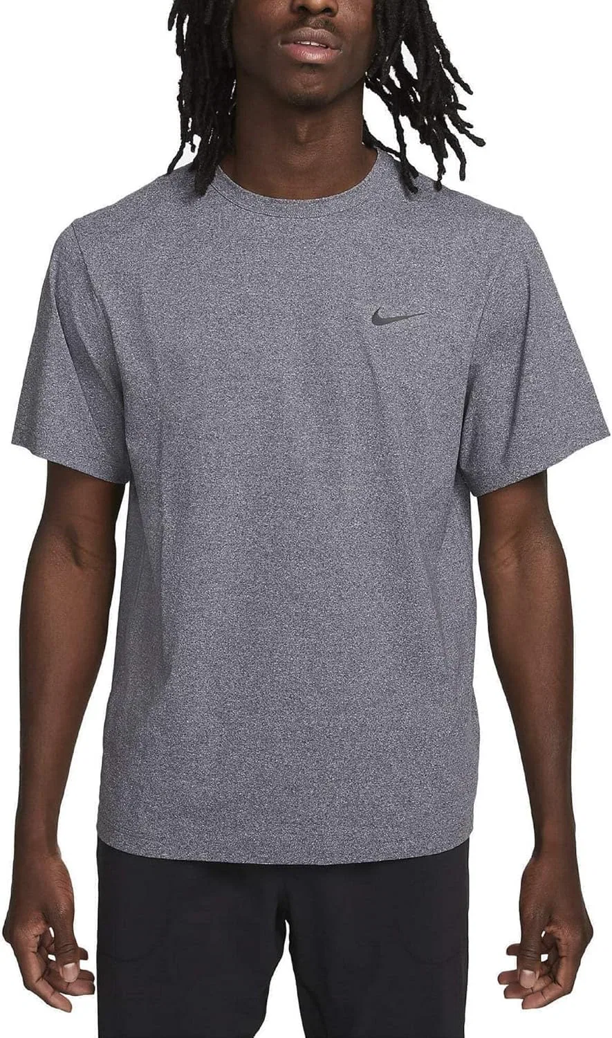 Футболка Nike Dri-FIT UV Hyverse, Smoke Grey/Htr/Black