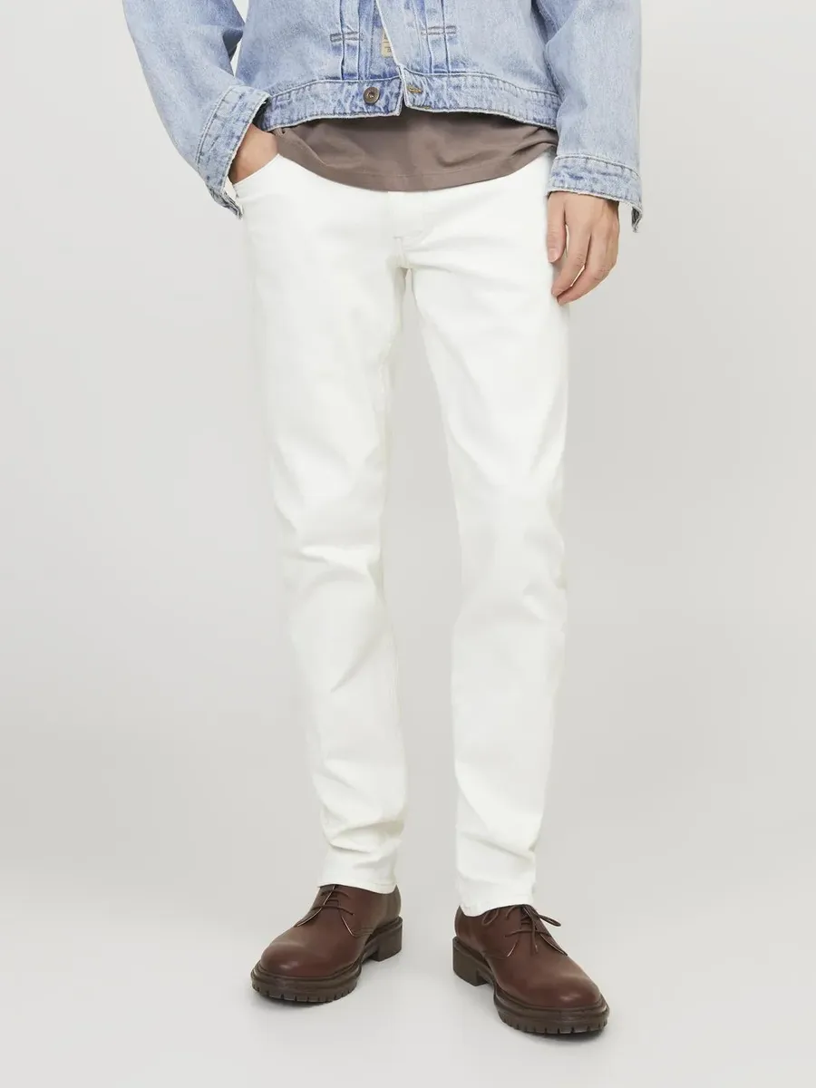 

Джинсы узкого кроя Jack & Jones "JJIGLENN JJEVAN CJ 977 SN", цвет L. White