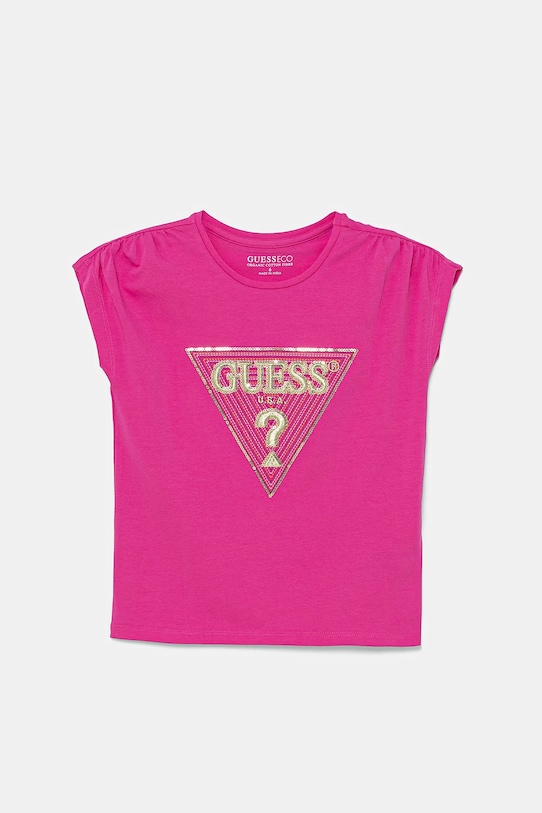 

Детская футболка Guess, розовый