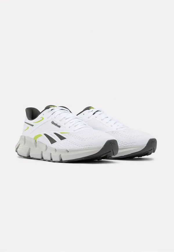 Прогулочные кроссовки zig dynamica 6 Reebok, White Grey — фото 2