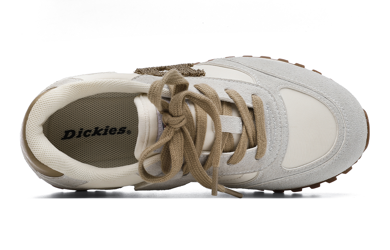 Низкие детские повседневные кроссовки Dickies светло-серые — фото 3