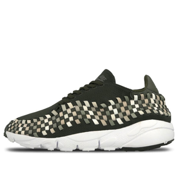 

Кроссовки air footscape плетеные nm Nike, зеленый