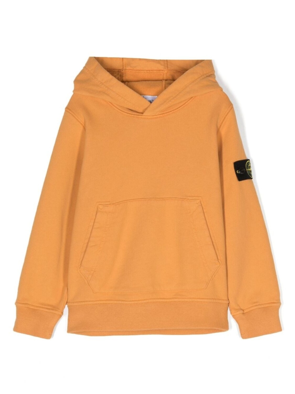 

Stone Island Junior худи с нашивкой Compass, оранжевый