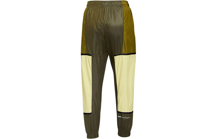 Nike Повседневные брюки унисекс Mist Tea Tree Green с манжетами — фото 2