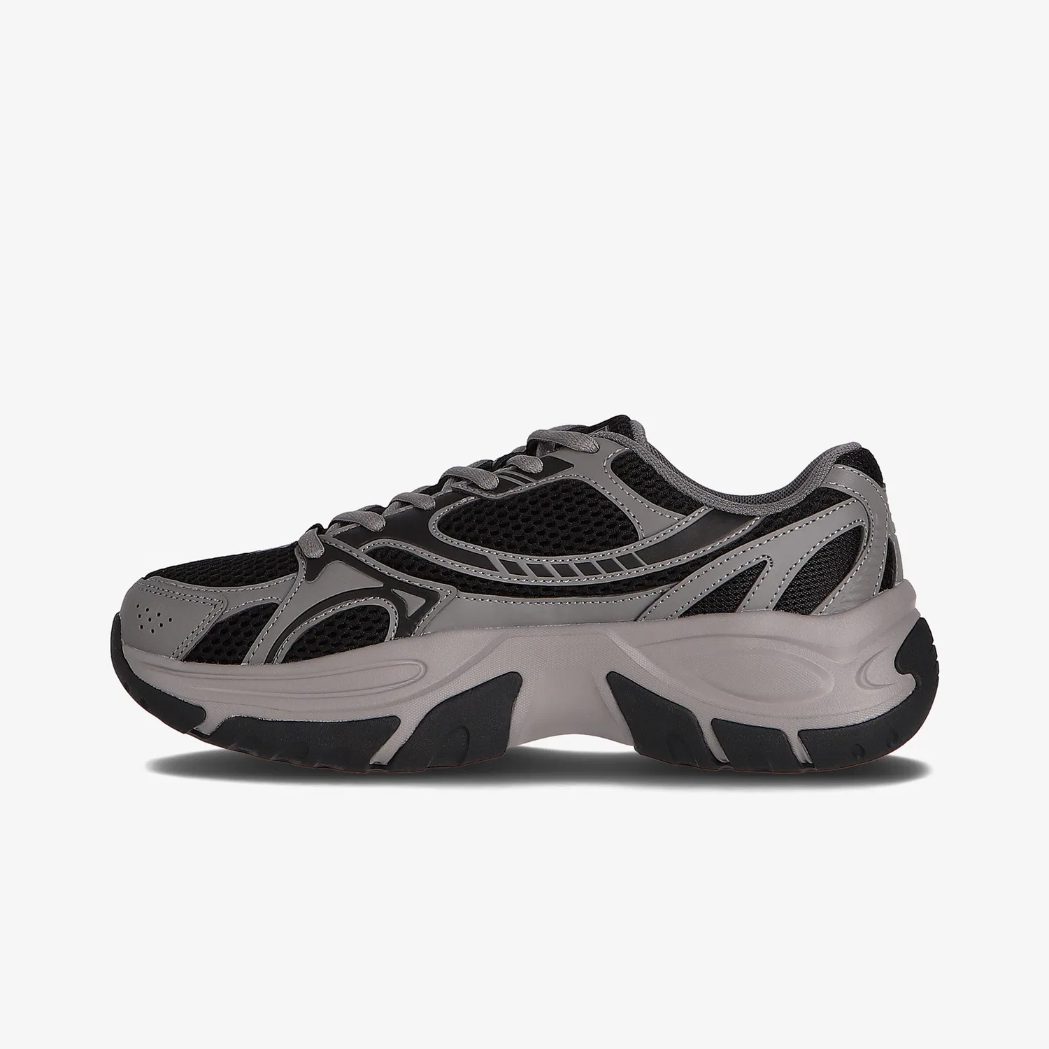 Мужские низкие кеды Wavy Max V2 серые с чёрным от Fila — фото 2