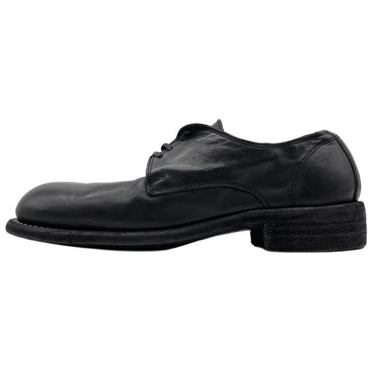 

GUIDI Туфли мужские низкие, черные