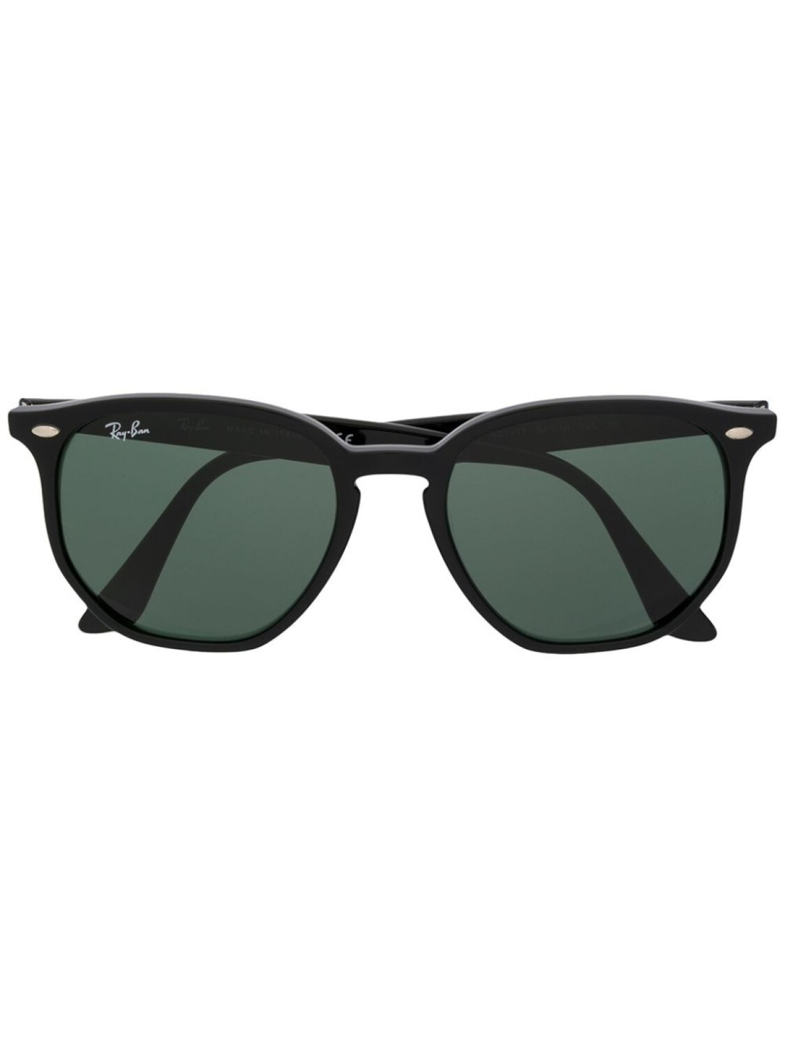 

Ray-Ban солнцезащитные очки в шестиугольной оправе, черный