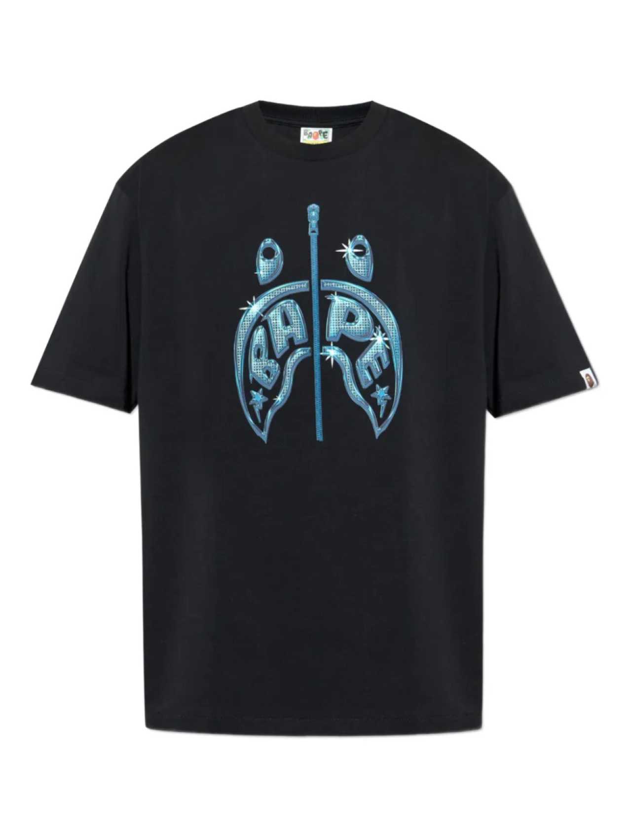 

A BATHING APE graphic-print Футболка, черный