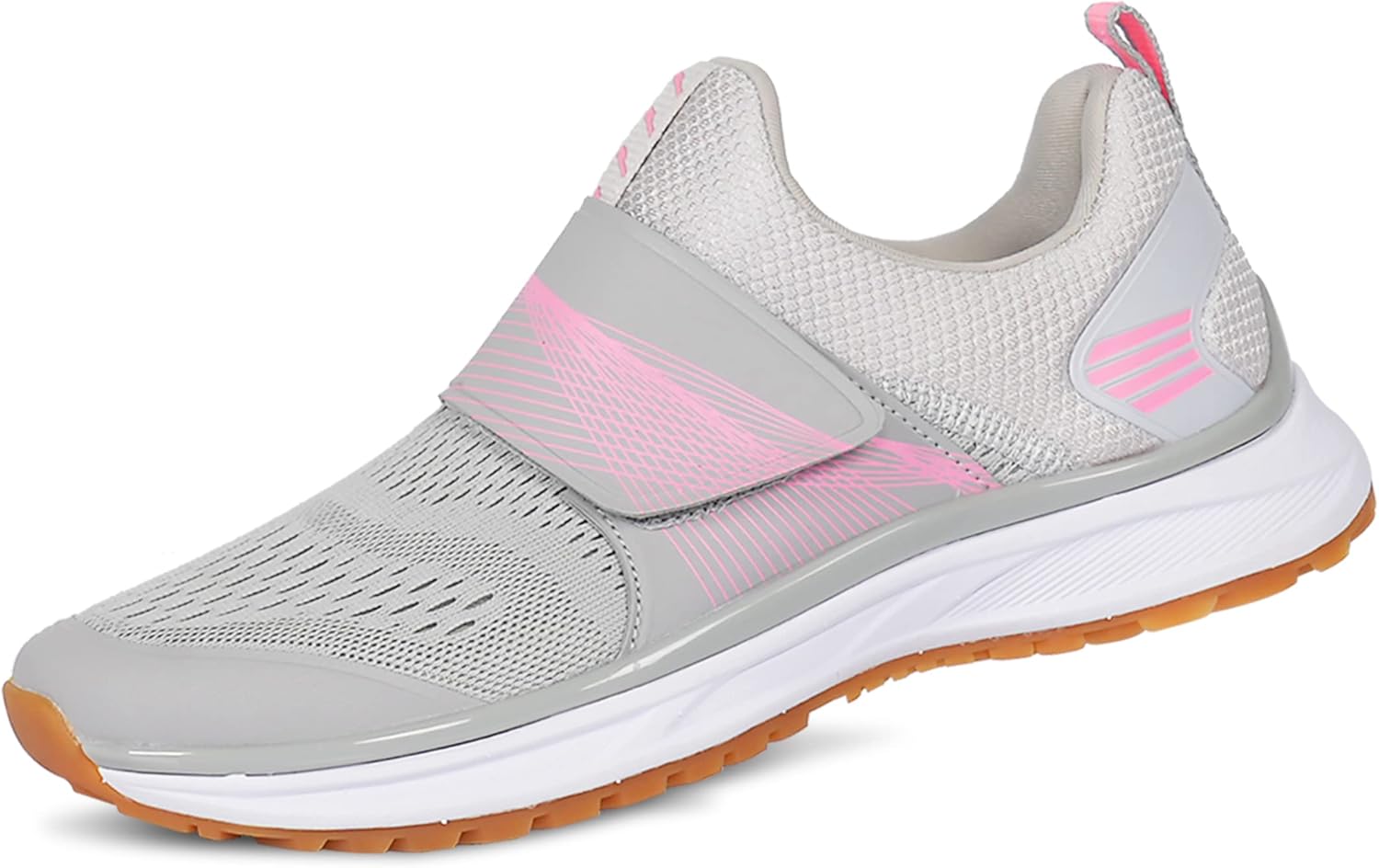 

Женские велотуфли для дома и улицы- удобные и дышащие- совместимы с шипами SPD Pairobin, серый