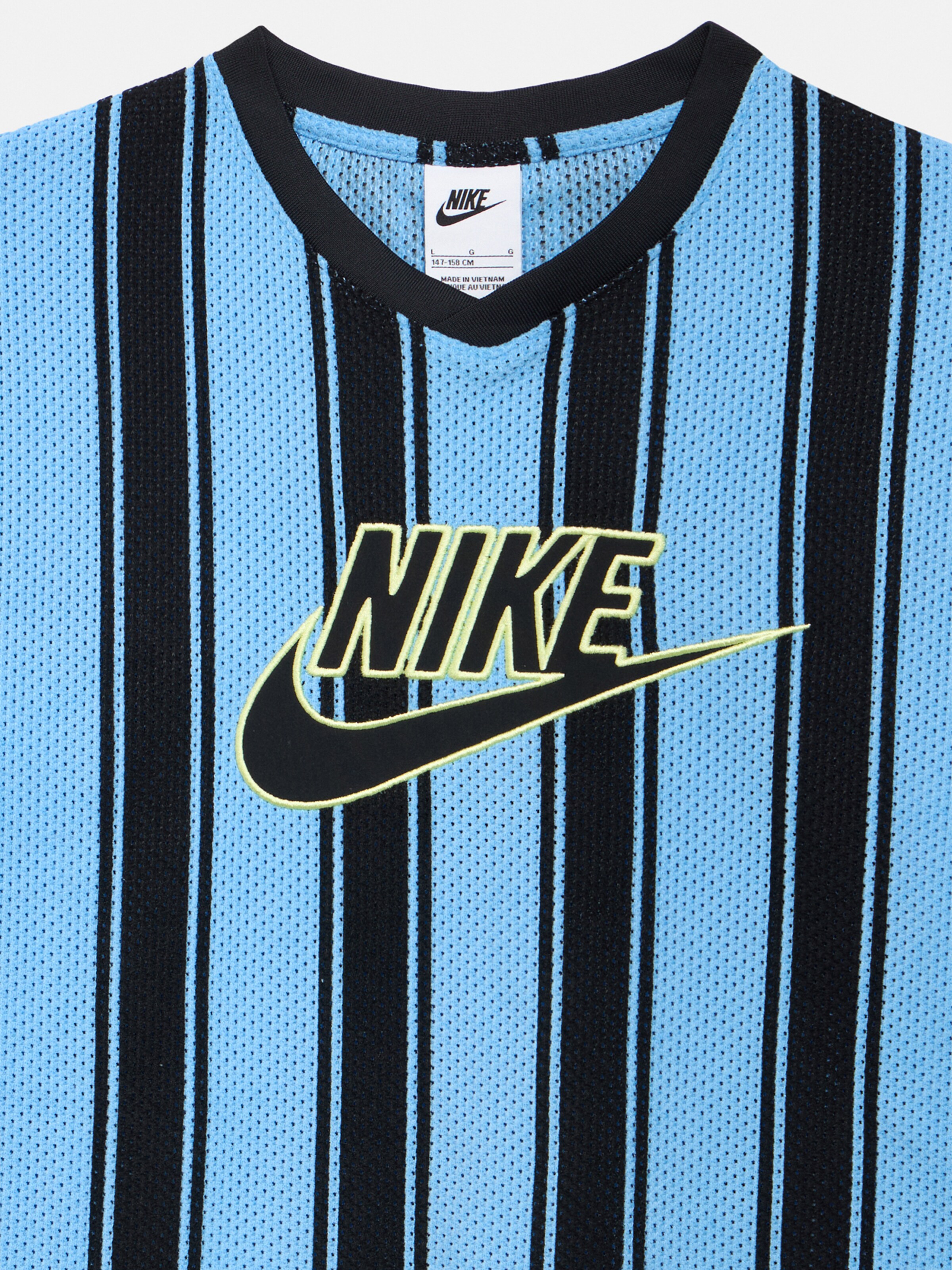 Nike Sportswear Лонгслив в небесно-голубом цвете — фото 3