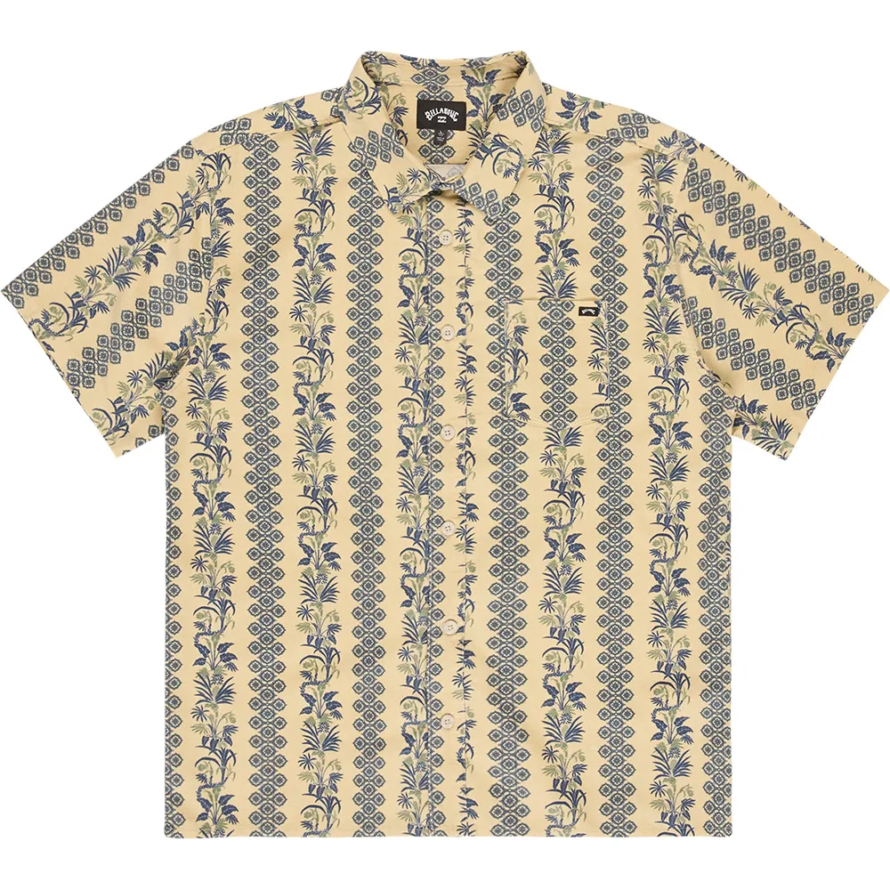 

Рубашка с коротким рукавом Billabong Solana Cord, желтый