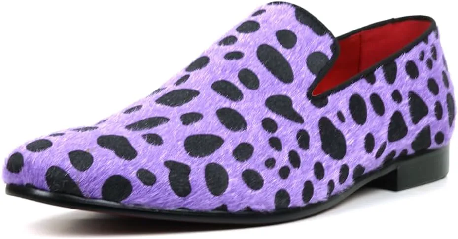 

Лоферы FI-7532 из пони с леопардовым принтом Fiesso by Aurelio Garcia, фиолетовый